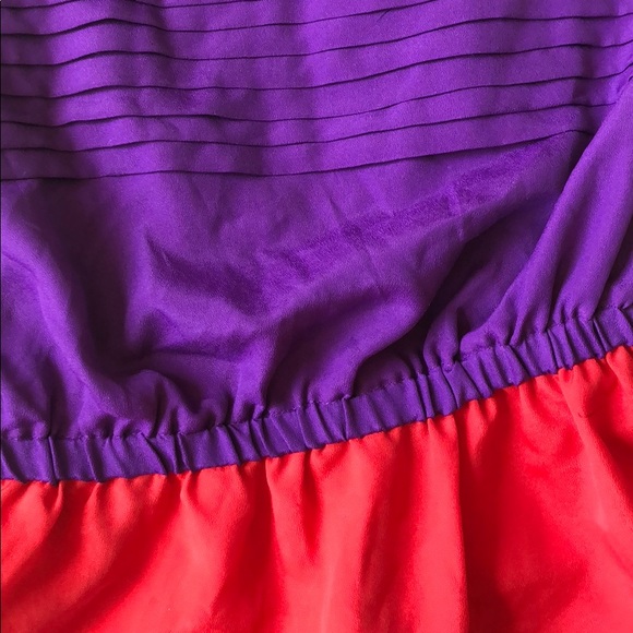 Strapless Color Block Top - Picture 2 of 2